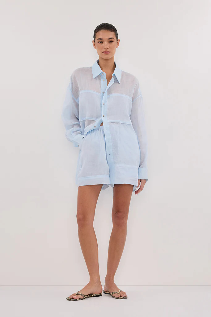 KAI CORNFLOWER RAMIE SHORT | DISSH