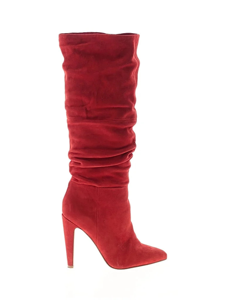 Steve Madden 100% Leather Red Boots Size 8 1/2 - 62% off | ThredUp (US)