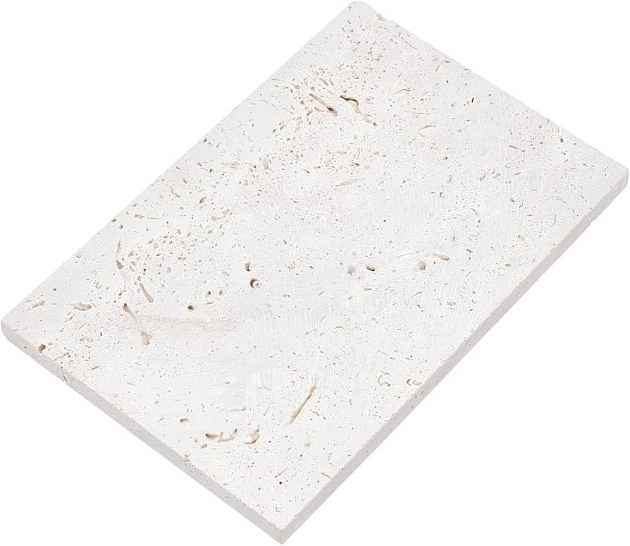 CHGCRAFT 6x4inch Rectangle Natural Poriferous Beige Marble Tray for Ring Earring Bracelet Necklac... | Amazon (US)