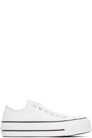 White All Star Lift Sneakers | SSENSE