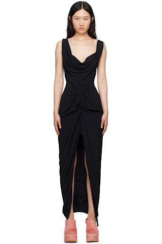 Vivienne Westwood - Black Panther Maxi Dress | SSENSE