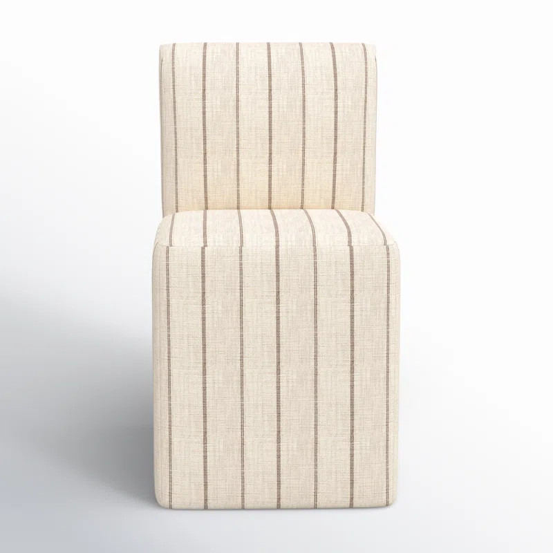 Mendy Upholstered Dining Chair with Casters | Joss & Main