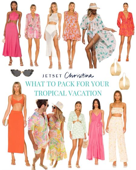 What to pack for a tropical vacation 🌴👙☀️

#tropicalvacation #beachvacation 

#LTKtravel #LTKunder100 #LTKswim