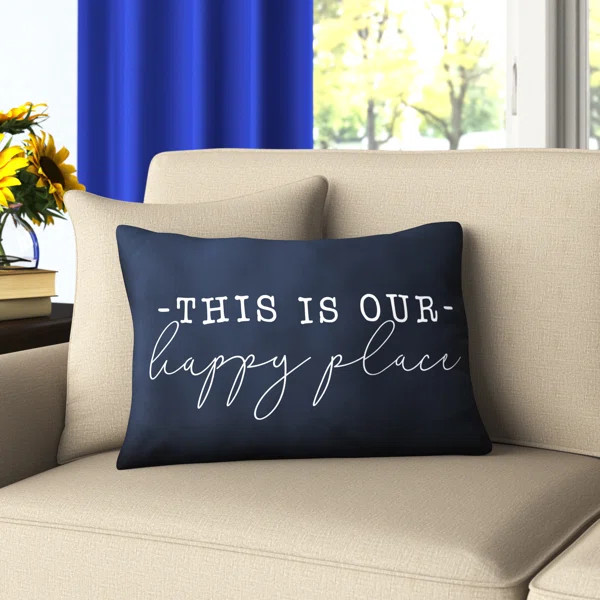 Mcghee Textual Indoor/Outdoor Throw Pillow | Wayfair North America