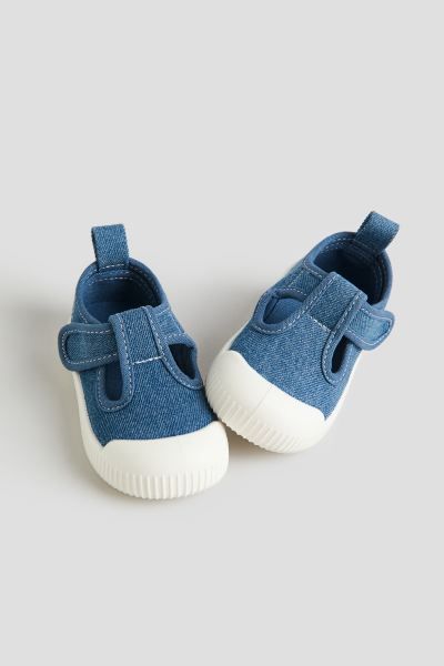 Cotton Shoes - Dark denim blue - Kids | H&M US | H&M (US + CA)