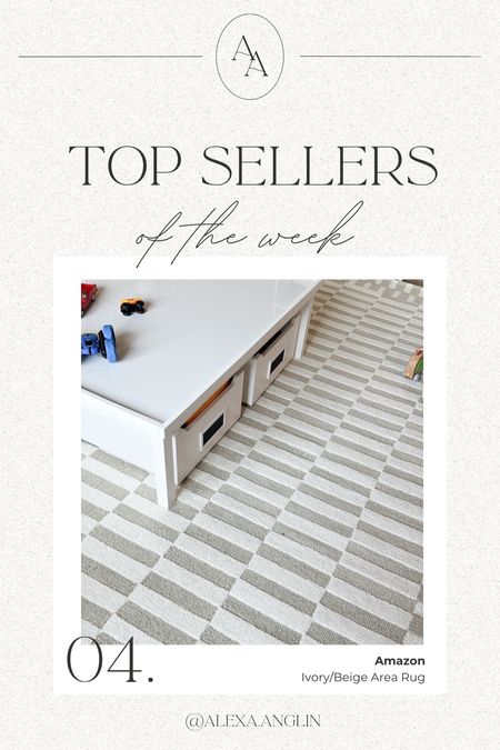 Top sellers of the week— ivory/beige rug from Amazon // so cute & soft!! 

Playroom rug // playroom organization // playroom decor // rug finds 

#LTKkids #LTKfamily #LTKhome