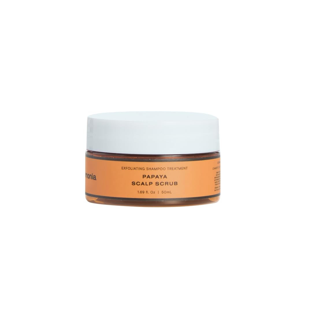 Ceremonia Papaya Scalp Scrub Exfoliating Shampoo Treatment | Exfoliates & Detoxifies Scalp with Papaya Enymes and Pink Salt | Removes Build Up, 1.69 fl oz | Amazon (US)