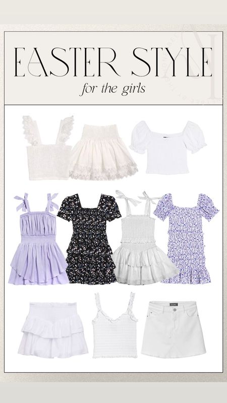 Easter outfits for the kids /girls 

#LTKkids #LTKSeasonal #LTKfindsunder100