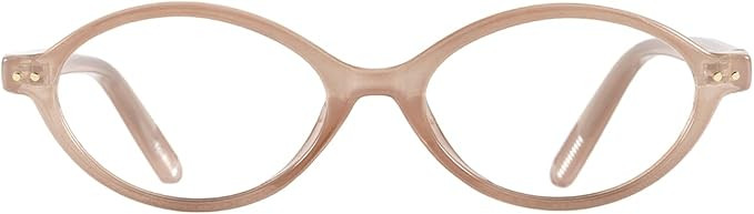 TIJN Olisa Blue Light Blocking Glasses for Women Men,Oval Glasses Frame Bluelight Glasses for Gam... | Amazon (US)