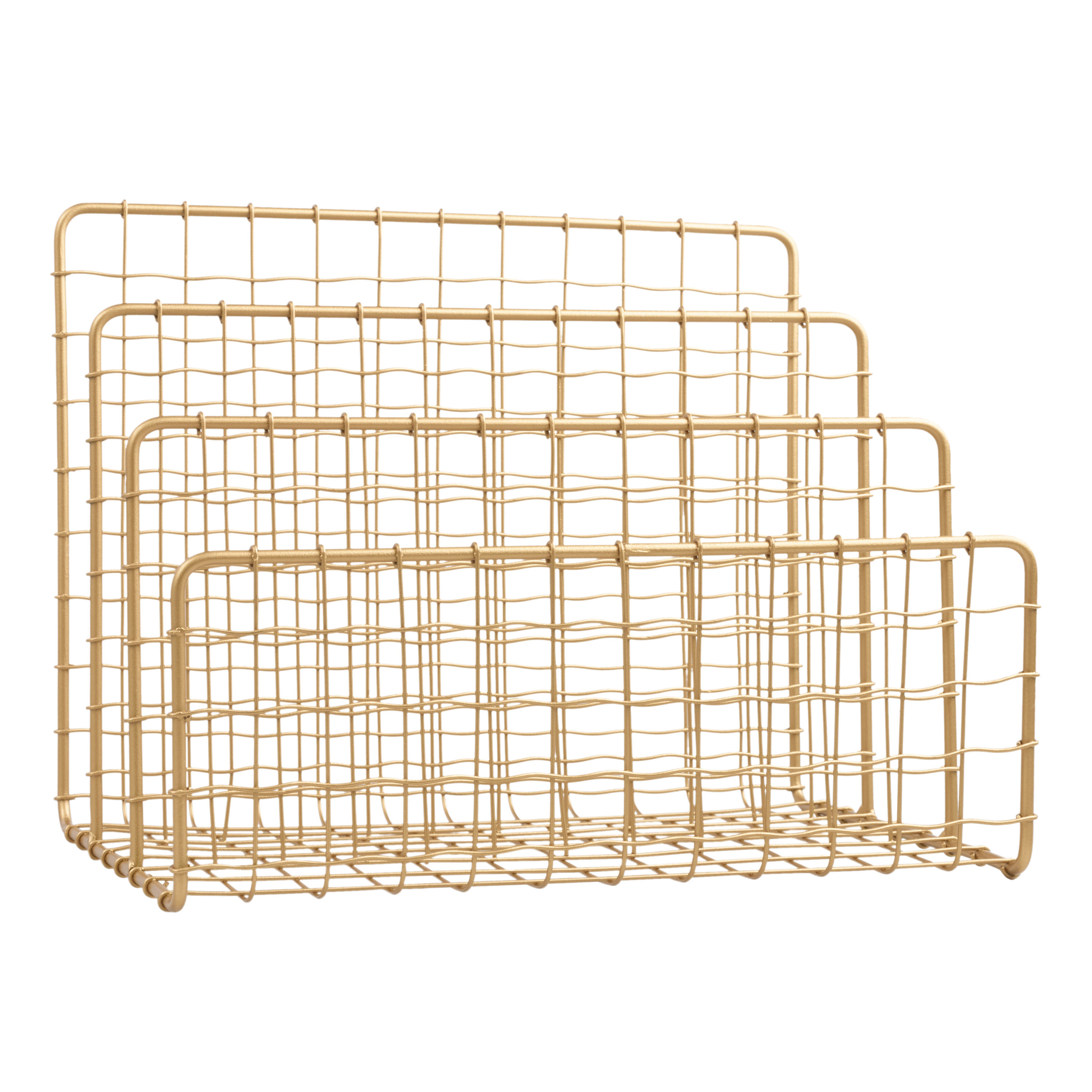 Antonia Gold Wire File Holder | World Market