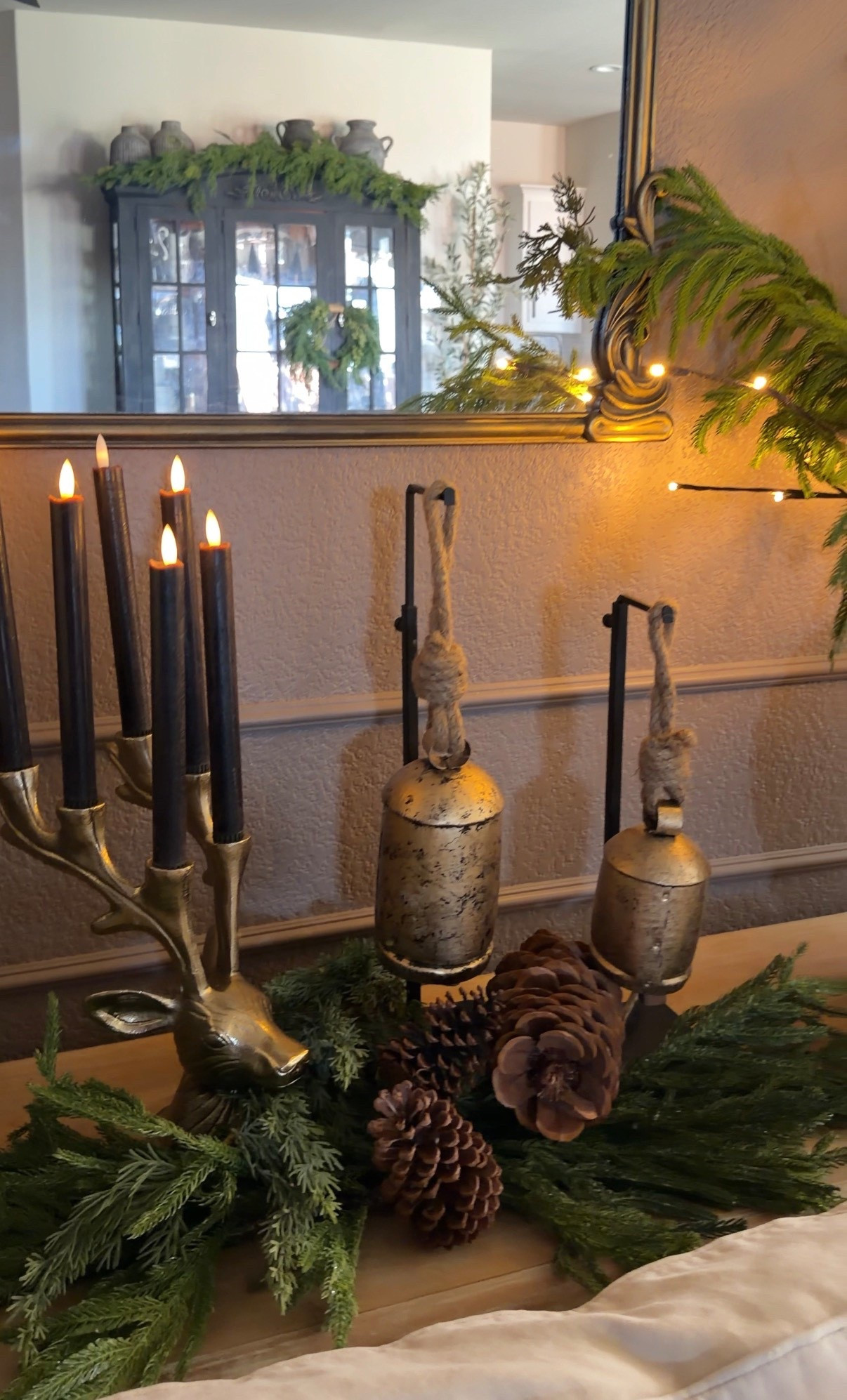 Christmas inspiration. Organic modern vibe, Christmas greenery 

#LTKSeasonal #LTKHoliday #LTKHome