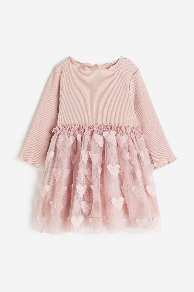 Jersey Dress with Tulle Skirt | H&M (US + CA)