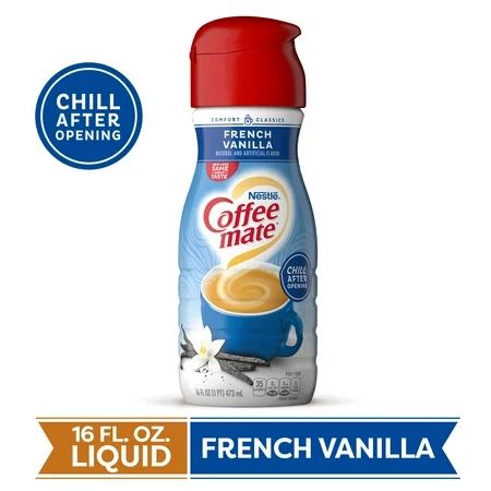 COFFEE MATE French Vanilla Liquid Coffee Creamer 16 Fl. Oz. Bottle Non-dairy, Lactose Free, Gluten F | Walmart (US)