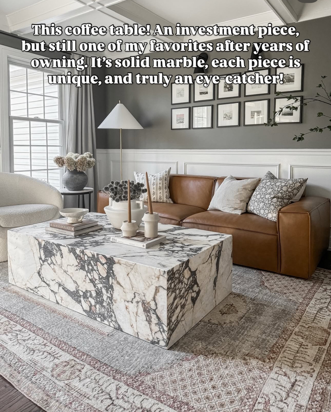 This marble coffee table is always going to be a favorite!! This is the calacatta viola and it’s available in 2 sizes plus side tables! 

#LTKHome #LTKSaleAlert #LTKStyleTip