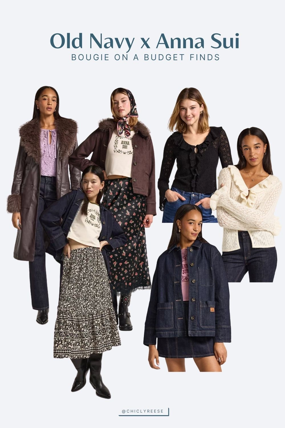 All my fave picks from the Old Navy x Anna Sui designer collab! Everything is so quirky and fun, absolutely obsessed with the leather jacket with the fur collar. It gives peak Raven Baxter vibes. #bougieonabudget #oldnavy #fallfashion

#LTKMidsize #LTKSeasonal #LTKStyleTip