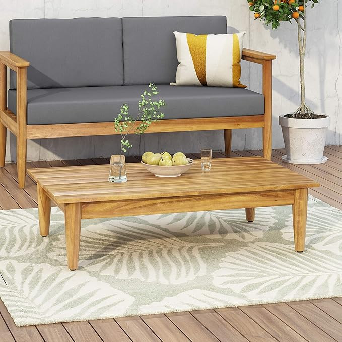 Christopher Knight Home 313580 Coffee Table, Teak | Amazon (US)