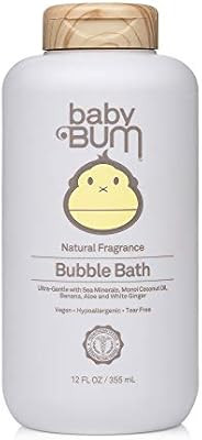 Baby Bum Bubble Bath | Tear Free Foaming Bubble Bath for Sensitive Skin with White Ginger| Natura... | Amazon (US)