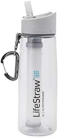 LifeStraw Go Water Filter Bottle with 2-Stage Integrated Filter Straw for Hiking, Backpacking, an... | Amazon (US)