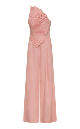 Ainma Pleated Linen Jumpsuit | Moda Operandi (Global)