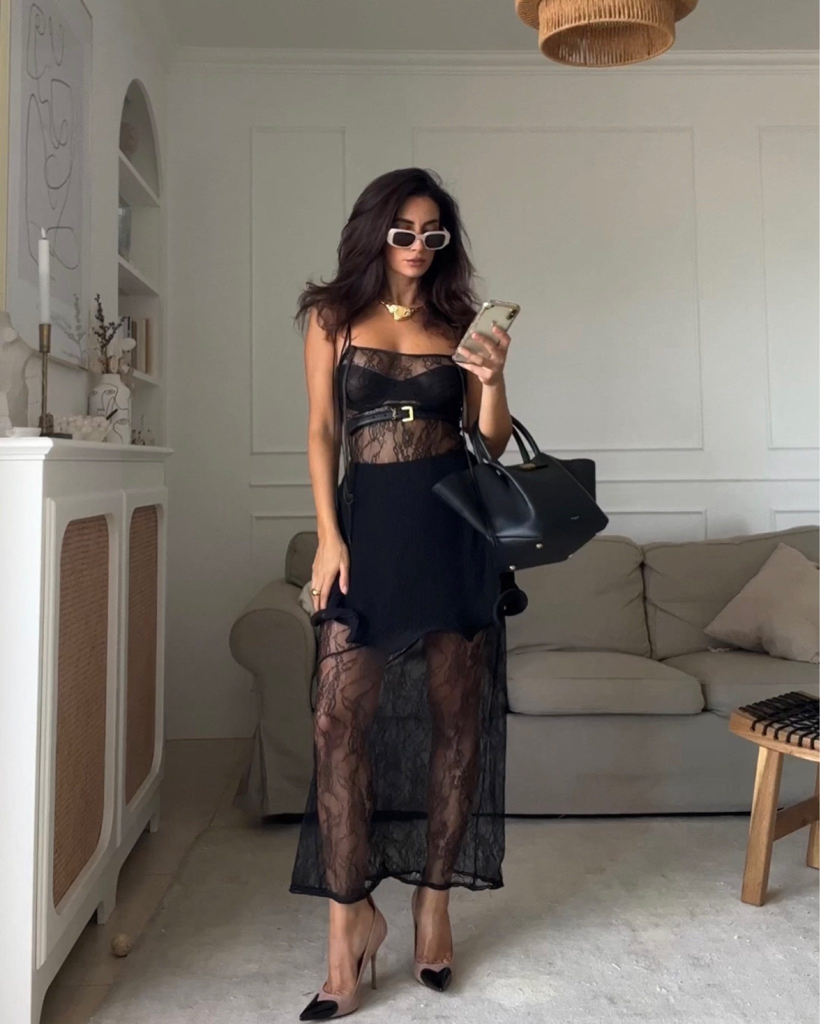 the black summer cat