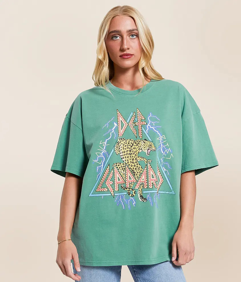 Def Leppard Oversized Band T-Shirt | Buckle