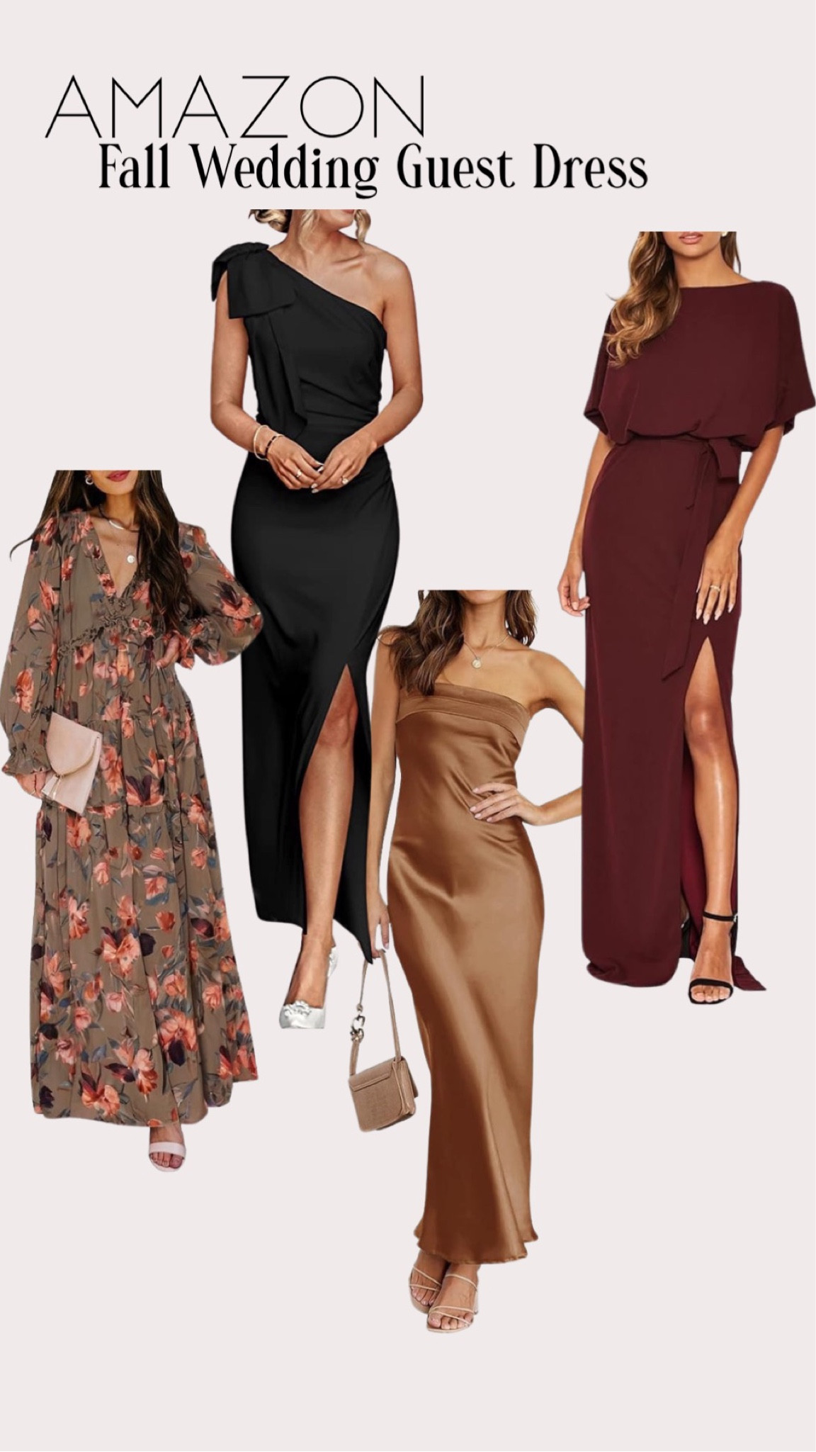 Fall wedding guest dresses from Amazon! I just ordered each to try on for you! 

#LTKStyleTip #LTKFindsUnder50 #LTKFindsUnder100