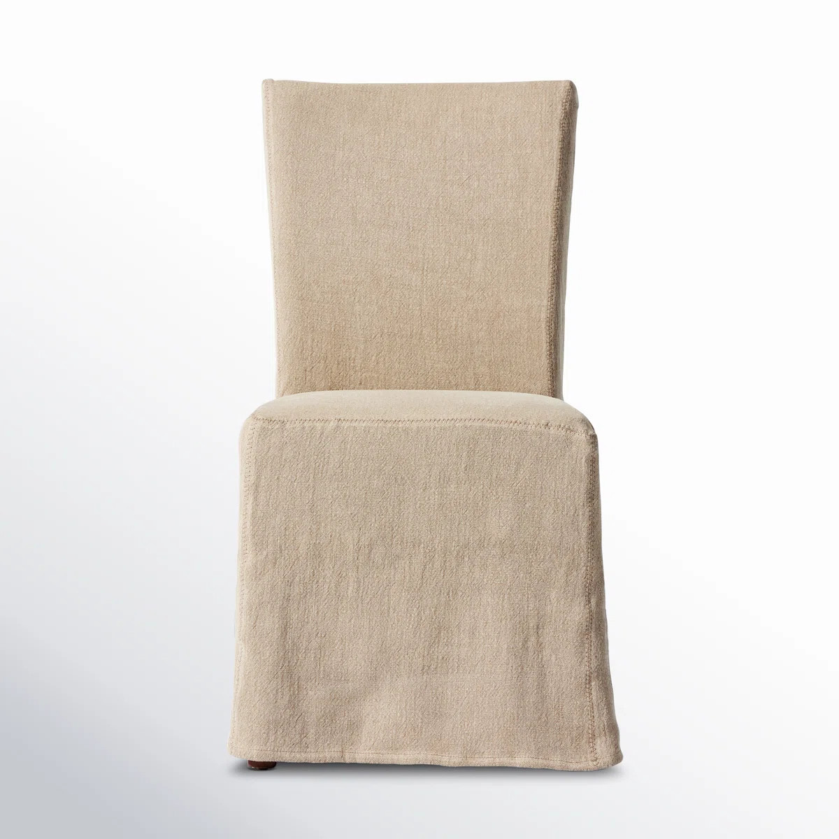 Rennie 19.75'' H Linen Upholstered Side Chair | Wayfair North America