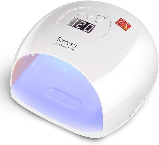 UV LED Nail Lamp, Terresa 72 Watt Faster Nail Dryer for Gel Polish, Nail Light with 3 Timer Setti... | Amazon (UK)