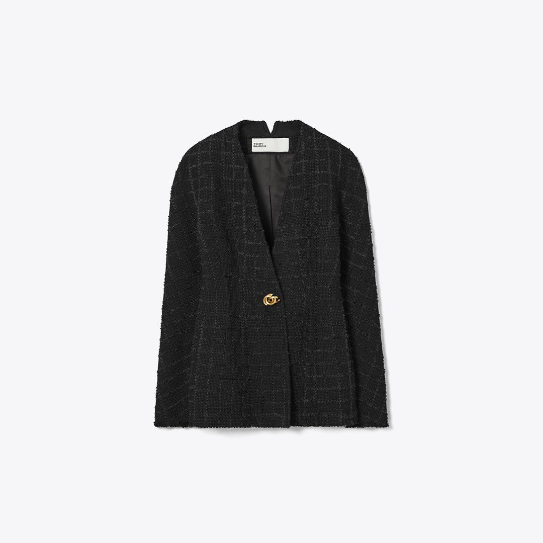 Tory Burch Slim Tweed Jacket | Tory Burch (US)