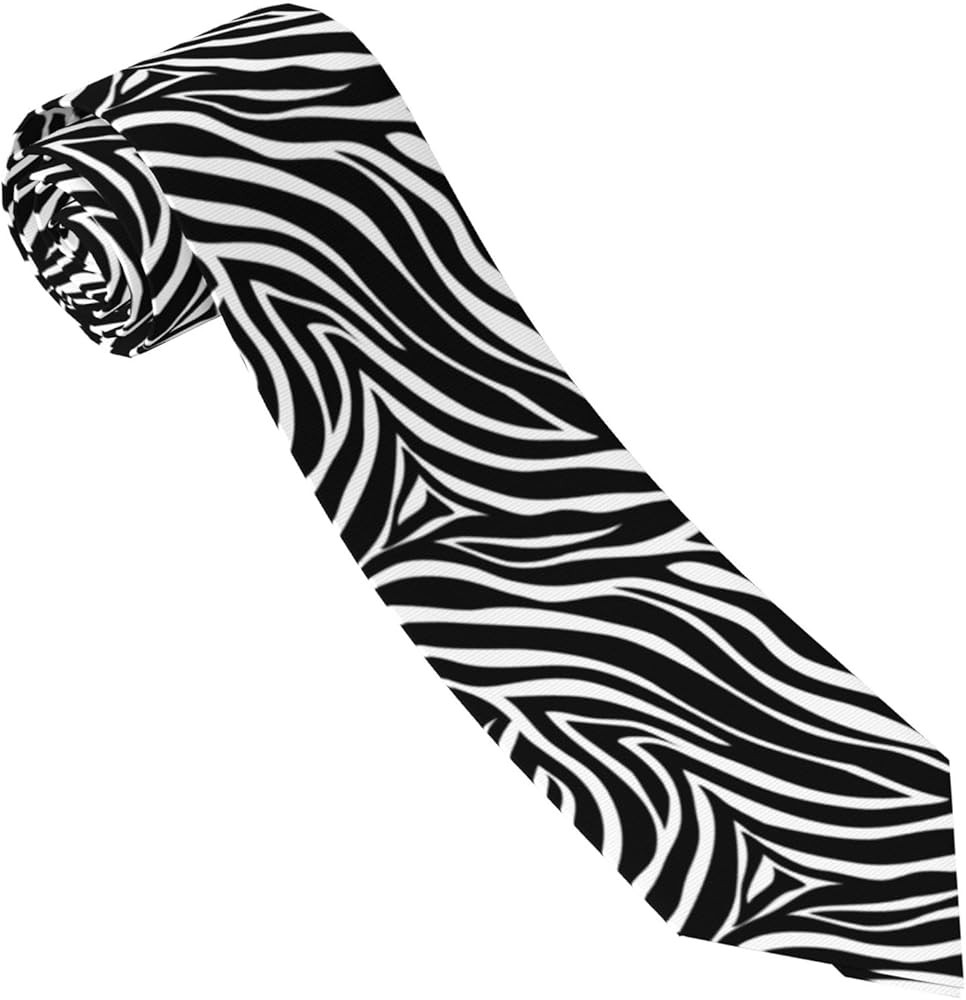 Yilad Tie for Men and Boy Novelty Fun Full Print Men's Necktie Skinny Fashion Narrow Wide | Amazon (US)