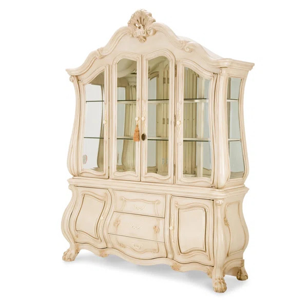 Chateau De Lago Lighted China CabinetSee More by Michael Amini Rated 5 out of 5 stars.5.01 Review | Wayfair North America