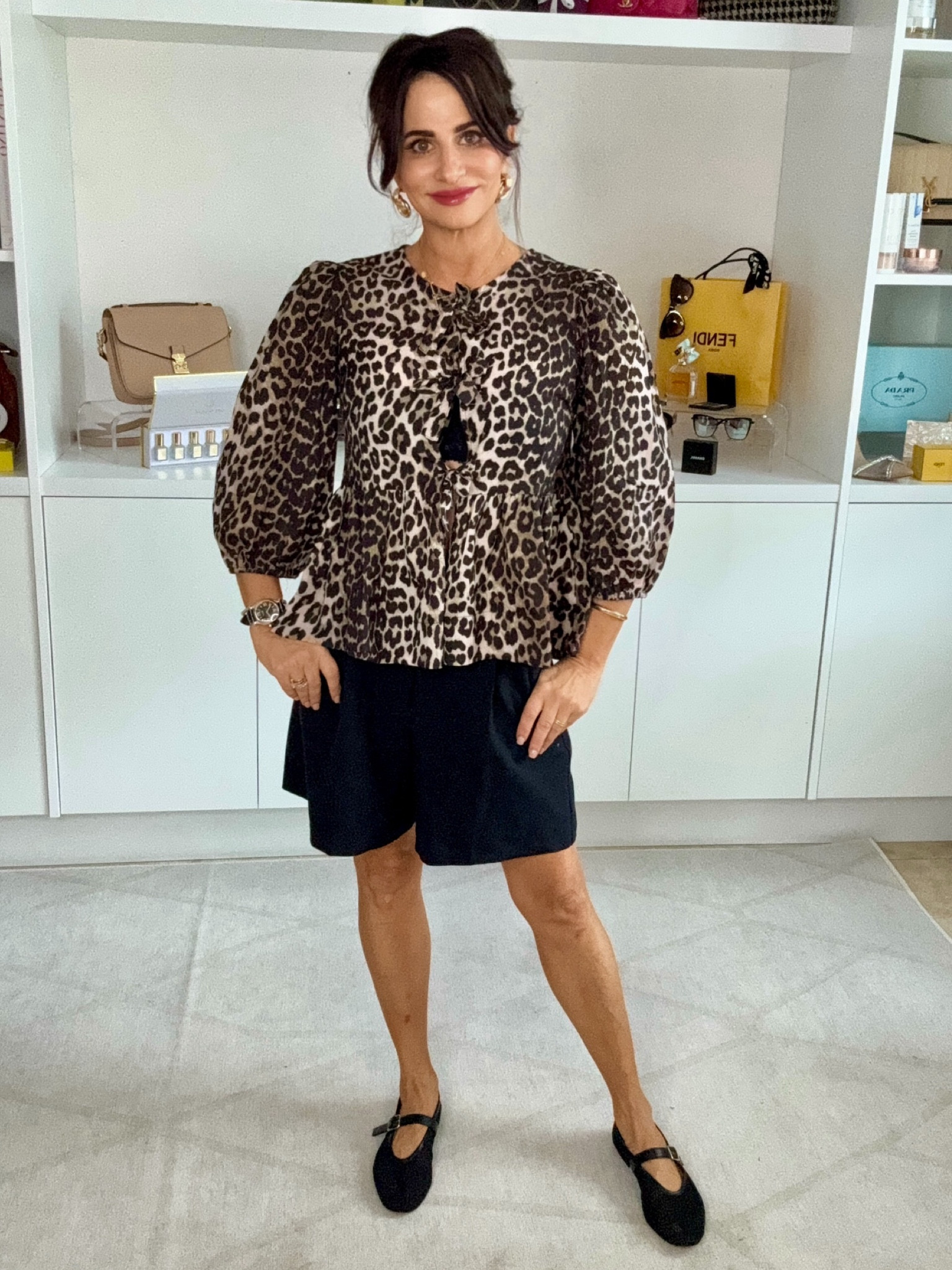 Trying to incorporate Fall trends when it is 110 degrees outside. Top am , shorts 25 , mesh flats TTS 

#LTKStyleTip #LTKFindsUnder50 #LTKOver40