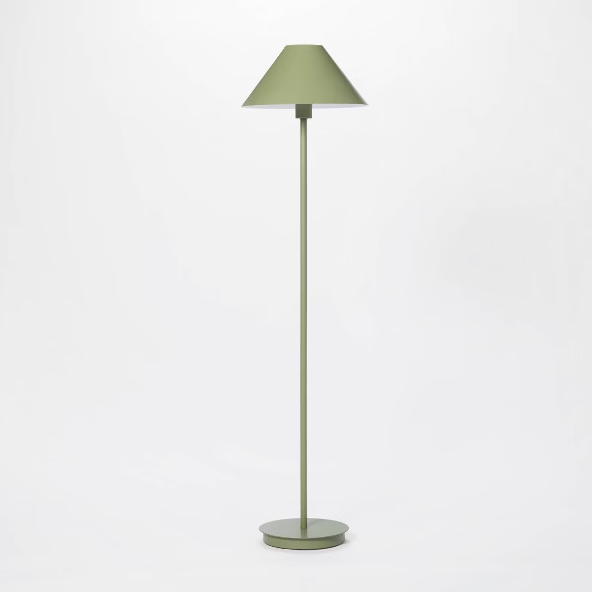 Stick Metal Floor Lamp Green Iron (Includes LED Light Bulb) - Threshold™ designed with Studio M... | Target