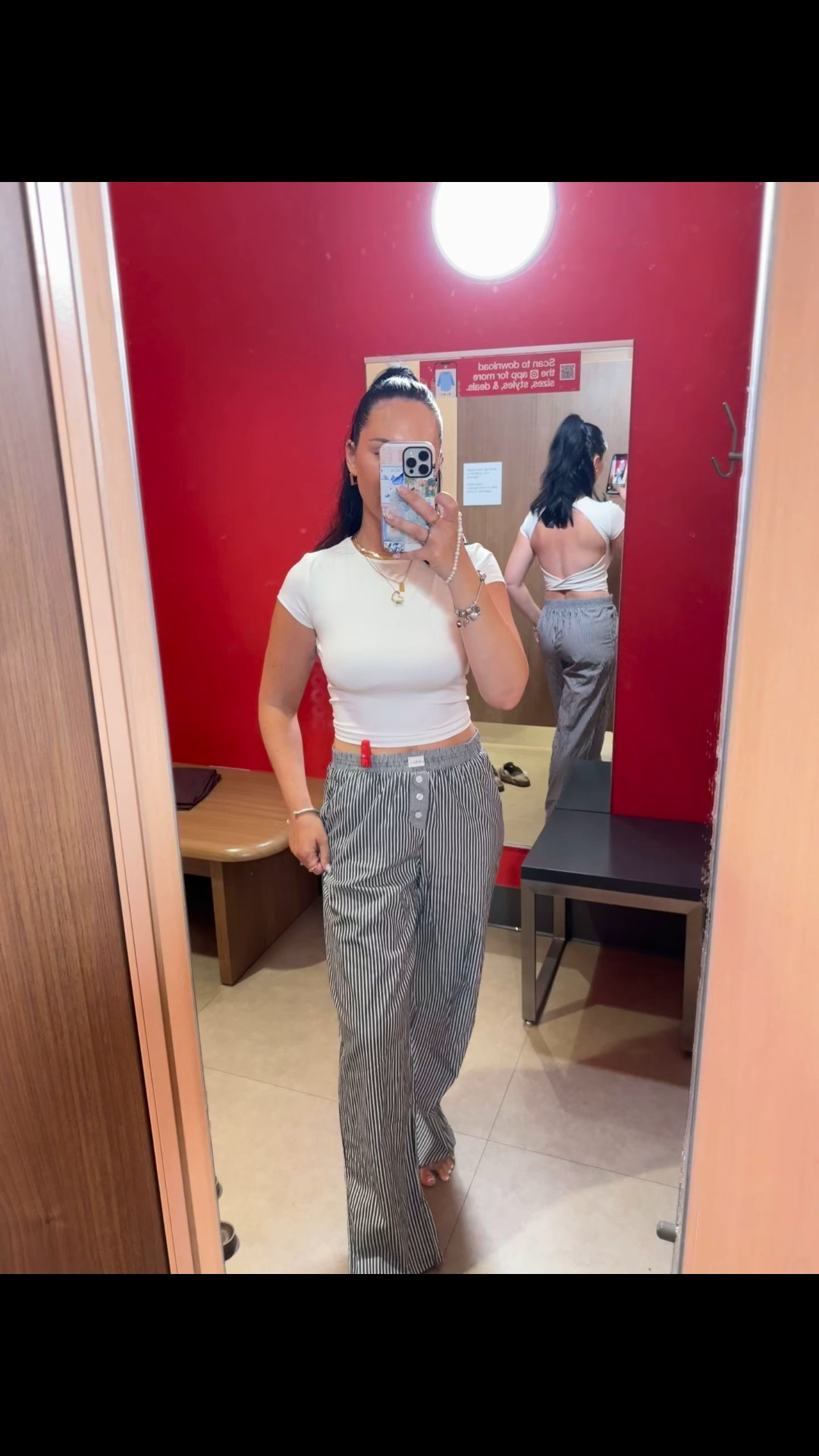 Such a cute casual look! Top is only $8. Pants are a small, stretchy waistband. Top is an XS. Both come in other colors 

#LTKU #LTKSeasonal #LTKSaleAlert