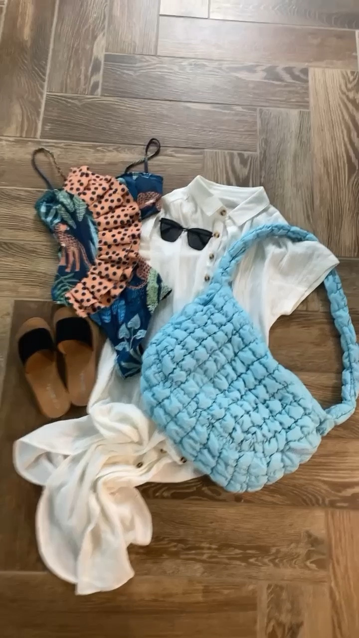 Vacation can’t come fast enough! 
:
I’m 5’3 130 lbs and wearing a small in both suit and coverup. Size up and entire size in shoes. They run small. I’m a reg 6.5 and ordered a 7. They’re too small and I returned for a 7.5. 

#LTKtravel #LTKswim #LTKSeasonal