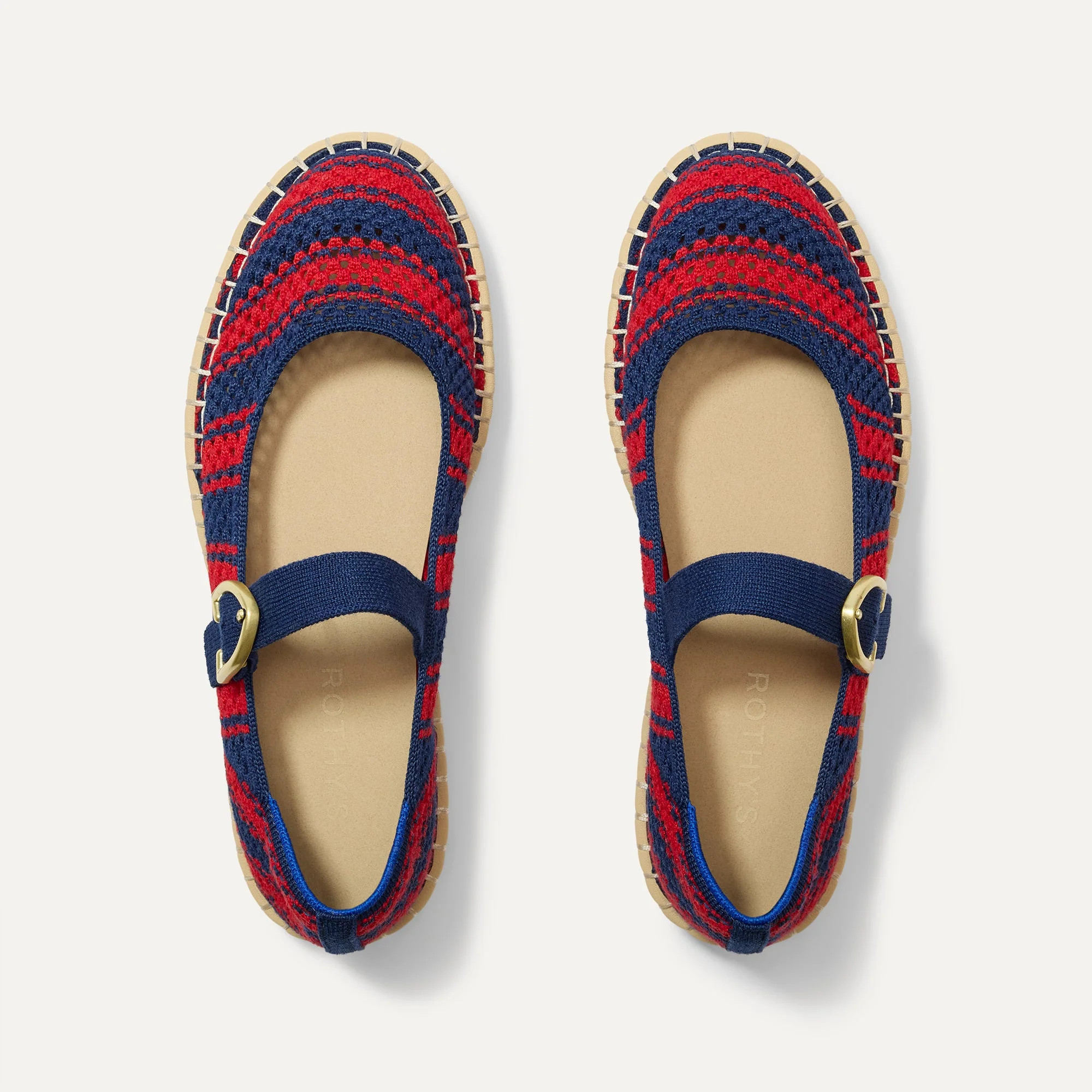 The Espadrille Mary Jane in Cherry Tide | Rothy's | Rothy's