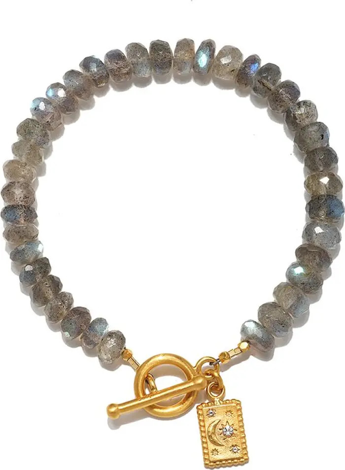 Labradorite celestial toggle bracelet | Nordstrom