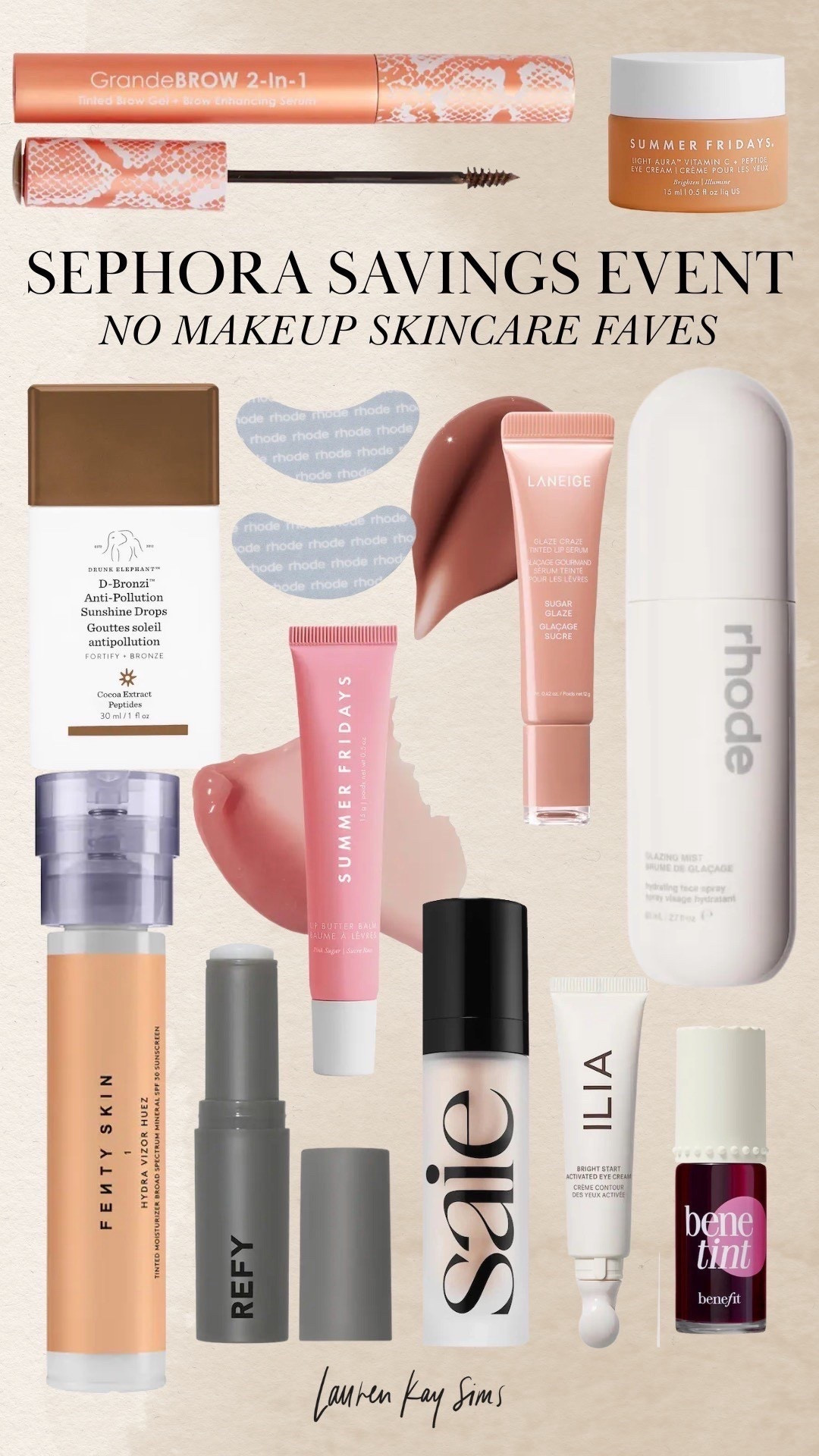 some of my fave beauty products for ‘no makeup’ look days! 🫶🏼 LAST day to get up to 30% off! 💗

#LTKSaleAlert #LTKBeauty