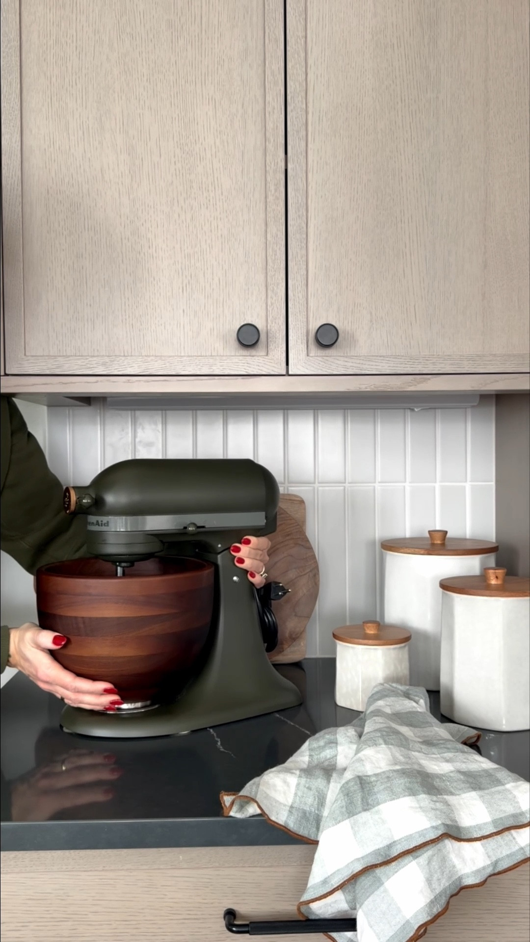 The prettiest matte green kitchenaid mixer! I’m also loving these new canisters from Target, available in 4 sizes. 

#LTKHome #LTKFindsUnder50