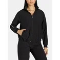 Avia Women’s Reflective Zip-Front Active Jacket, Sizes XS-XXXL - Walmart.com | Walmart (US)