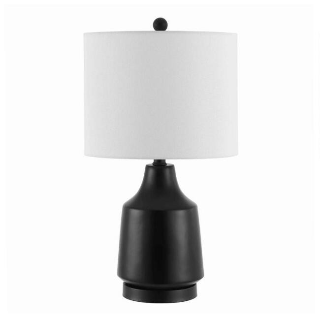 Gray Black Atrius Table Lamp | World Market
