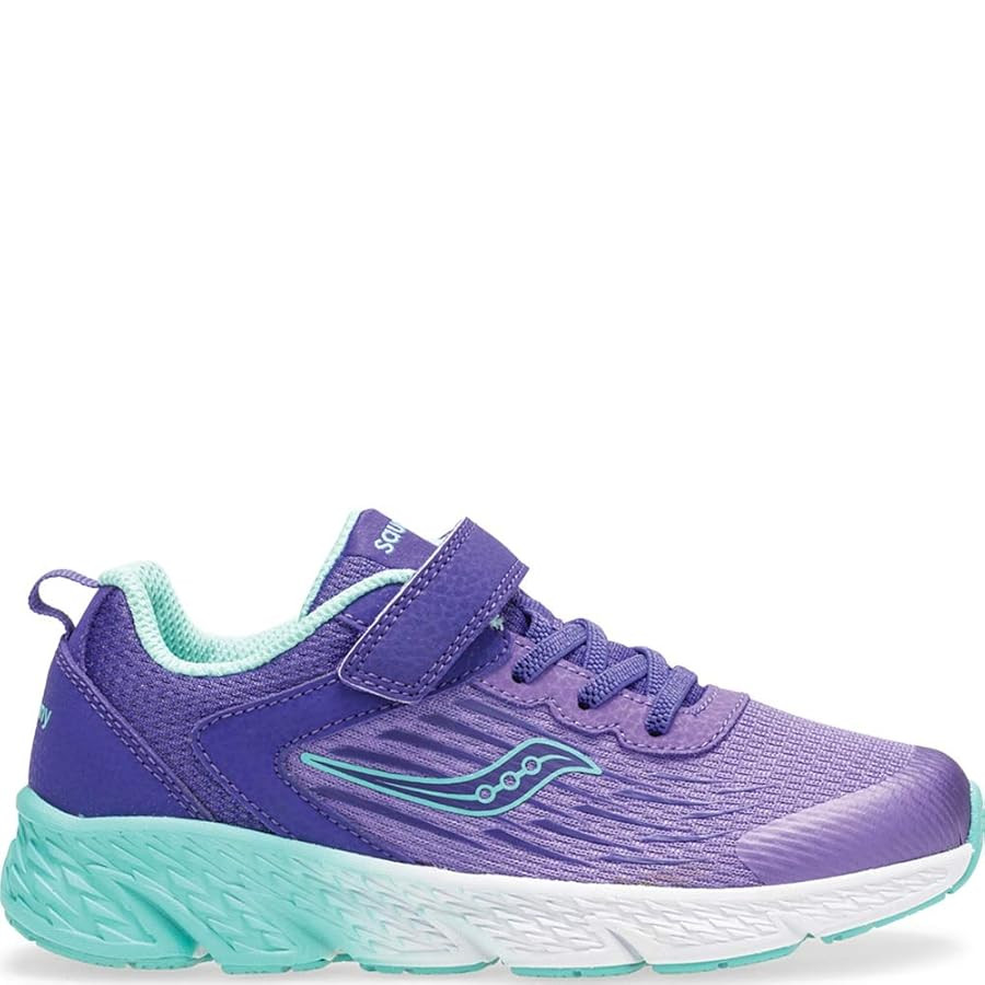 Saucony Unisex-Child Wind Alternative Closure Running Shoe | Amazon (US)