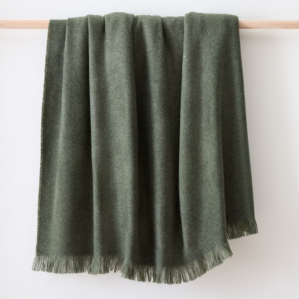 Brushed Woven Throw | West Elm (US)