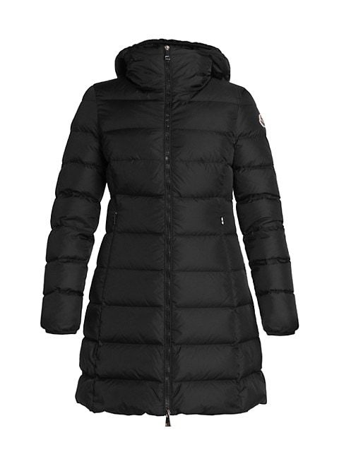 Moncler Gie Down Longline Coat | Saks Fifth Avenue