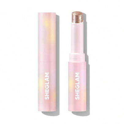 Crystal Jelly Glaze Stick-Starlit Silver Multi-Use Single Eyeshadow Stick Glitter Shimmer Long-Lasting High Pigment Valentine's Day Decor Love Gift Wi | SHEIN