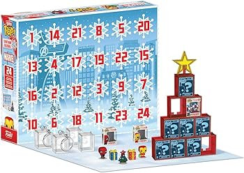 Funko Pop! Bitty Countdown Calendar: Marvel Comics - 24 Days of Surprises - Collectible Vinyl Min... | Amazon (US)