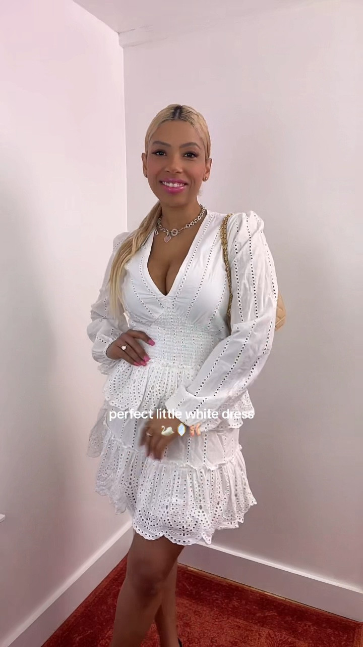 white spring dress | long sleeve white dress #whitedress #graduationdress #longsleevedress #springdress

#LTKVideo #LTKstyletip