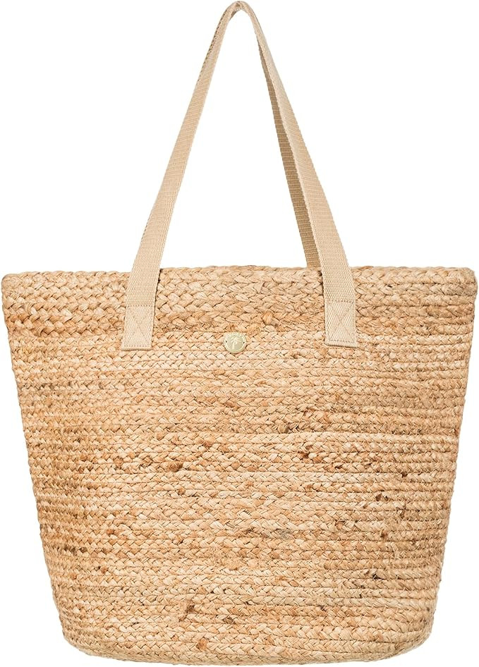 Roxy Women's Beach Tote Bag | Travel | Vacation | Straw | Lightweight | Breathable | Amazon (US)