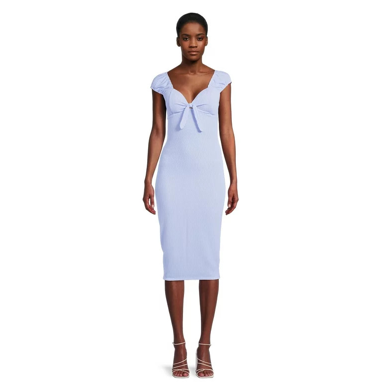 No Boundaries Juniors Midi Dress | Walmart (US)