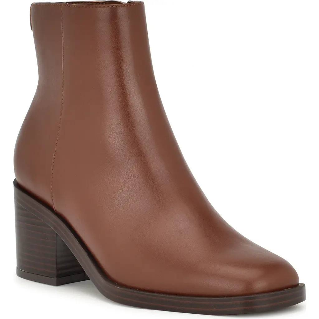 Nine West Amatto Bootie in Medium Brown at Nordstrom Rack, Size 9 | Nordstrom Rack